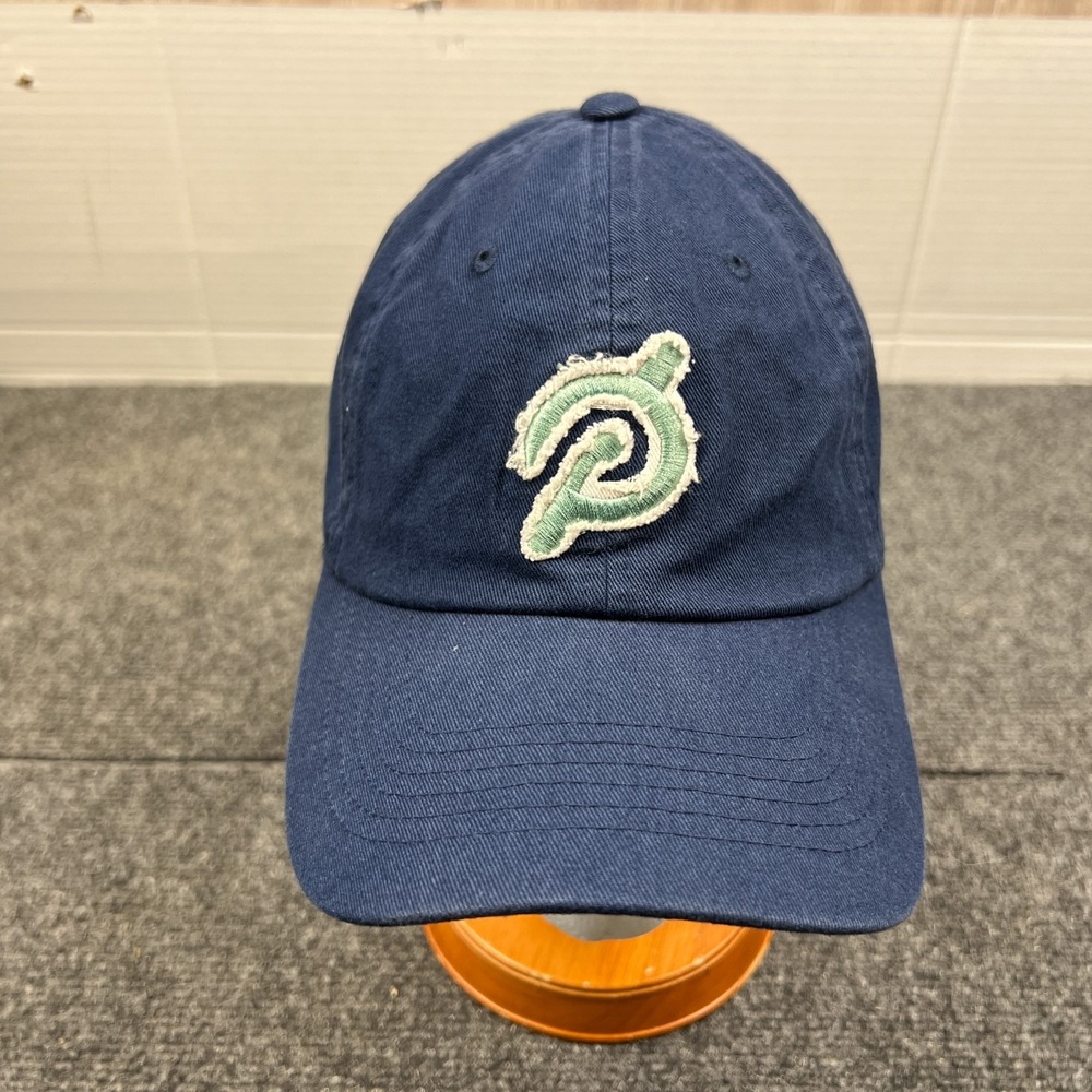 Captive Supply Peloton Distressed Logo Cap Adult Adjustable Blue Hat